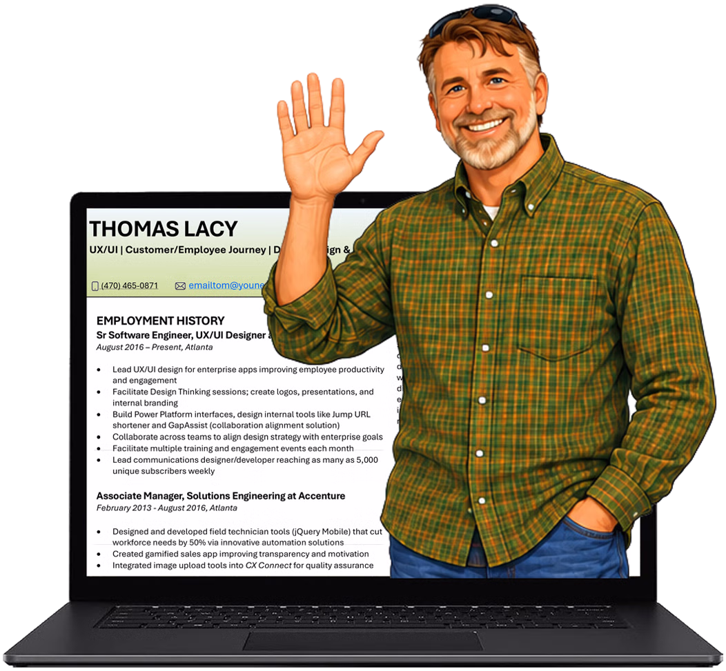 Hi! I'm Tom Lacy